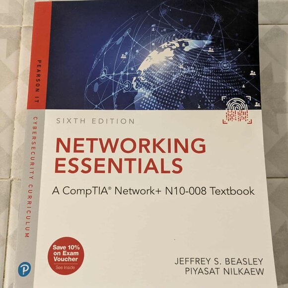 Networking Essentials 6th Edition CompTIA Network+ N10-008 Textbook - Picture 1 of 3